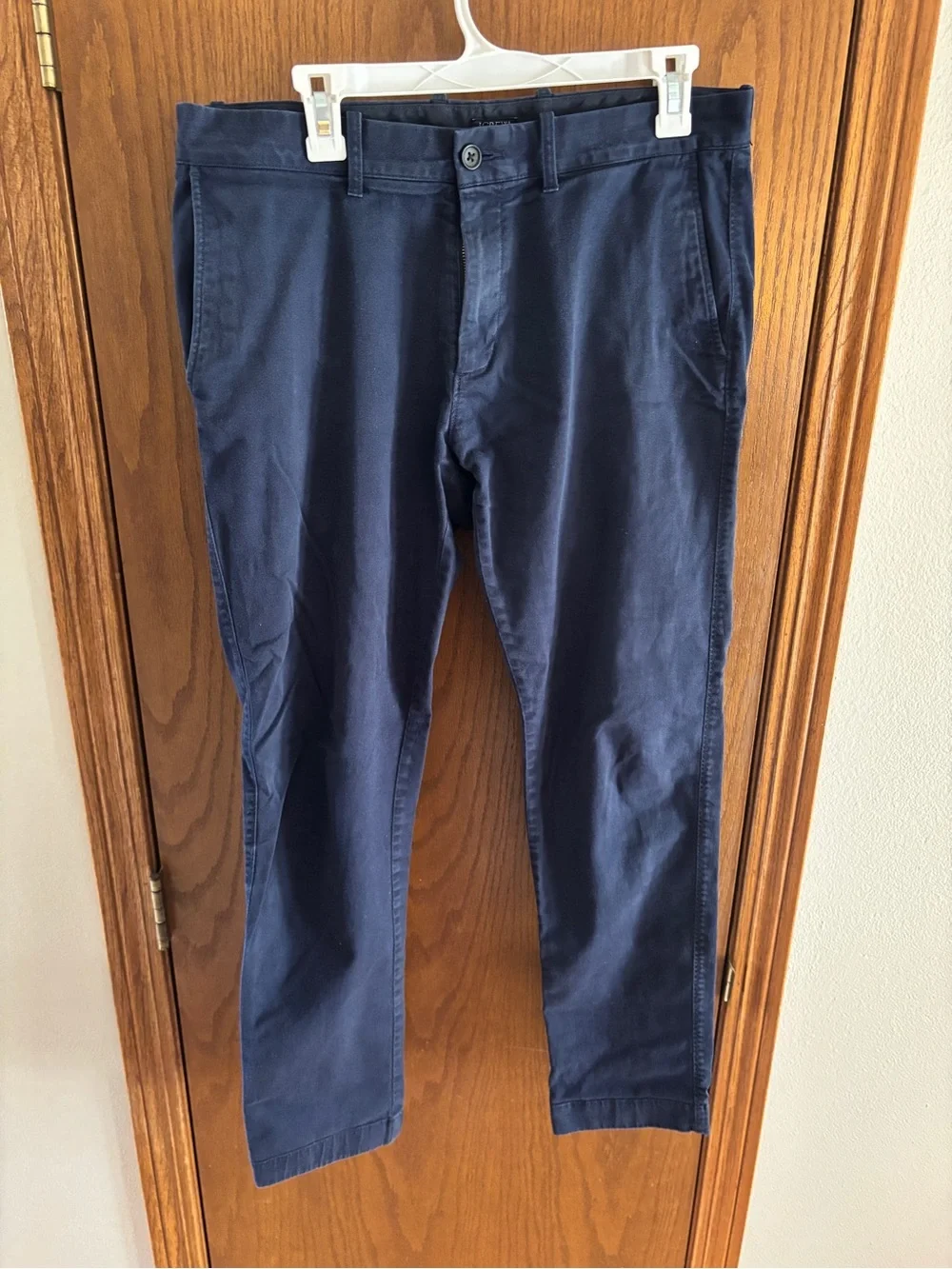 J. Crew Slim Navy Cotton Chinos